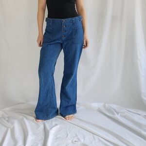 70s Wrangler Boot Cut Button Fly Jeans